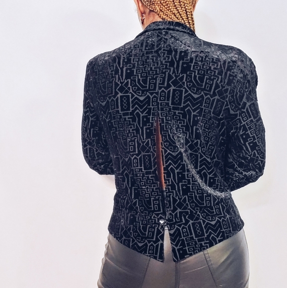 Velvet Open Jacket - Picture 5 of 7